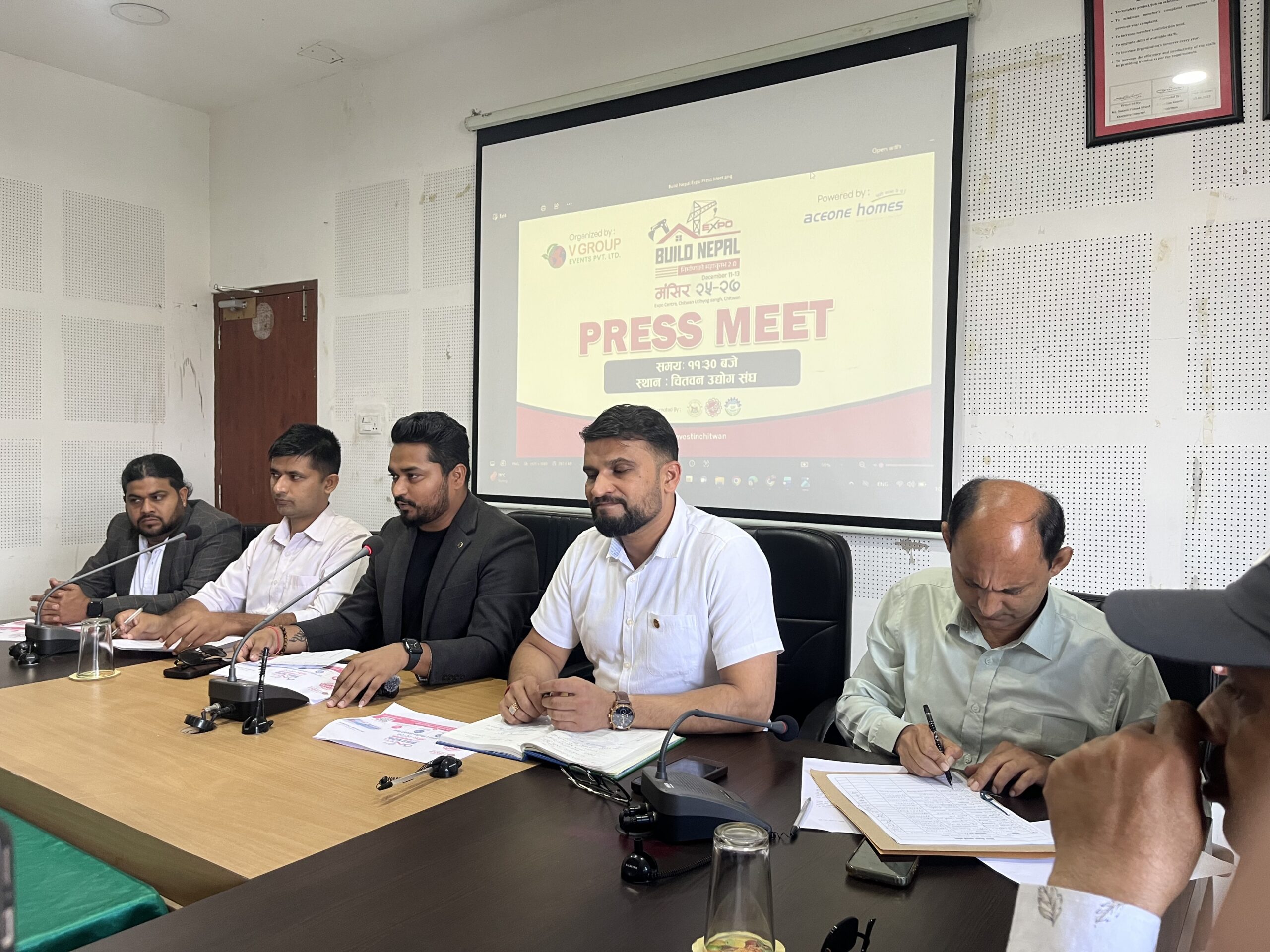 चितवनमा मंसिर २५ देखि २७ सम्म ‘बिल्ड नेपाल एक्स्पो–२०२६’ आयोजना हुँदै